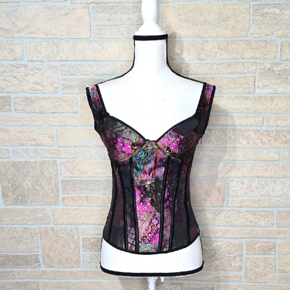 Lace-up Corset Beautiful Multicolor Bustier